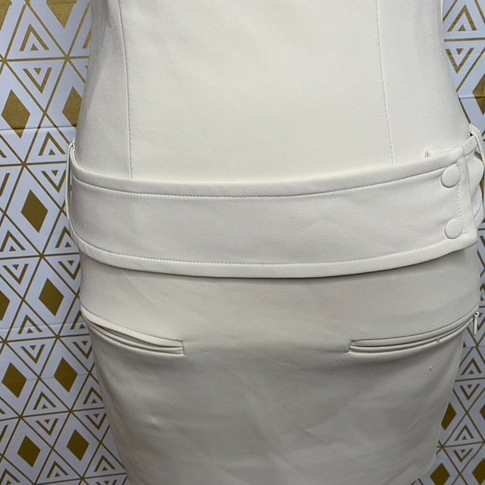 Zara Belted Mini Dress - Picture 3 of 6